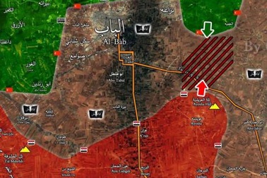 Al-Bab bị phong tỏa: Ra đòn kết liễu