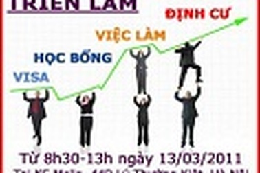 Mời dự Triển lãm du học quốc tế 2011: hơn 600 chương trình học tại 6 quốc gia hàng đầu về giáo dục