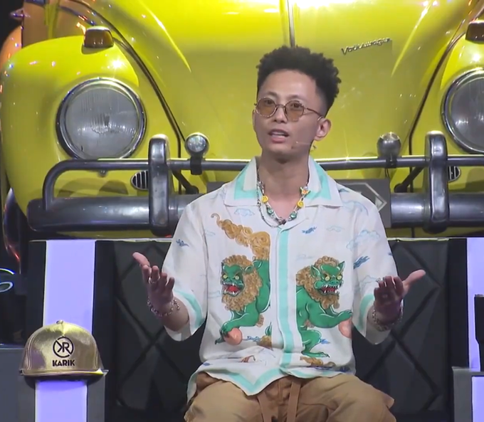 Clip: Rhymastic nhái giọng 4 HLV Rap Việt quá lầy lội, Trấn Thành rủ ngay đi diễn hài! - Ảnh 5. Clip: Rhymastic nhái giọng 4 HLV Rap Việt quá lầy lội, Trấn Thành rủ ngay đi diễn hài! - Ảnh 5.