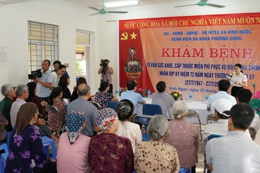 Bệnh viện Đa khoa Phương Đông tri ân ngày Thương binh liệt sỹ 27/7