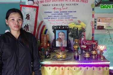 Chồng mất vì u não, vợ trẻ gồng gánh mẹ già và 5 con thơ