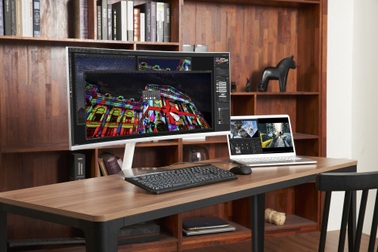 Samsung ra mắt màn hình cong QLED Thunderbolt 3 đầu tiên trên thế giới