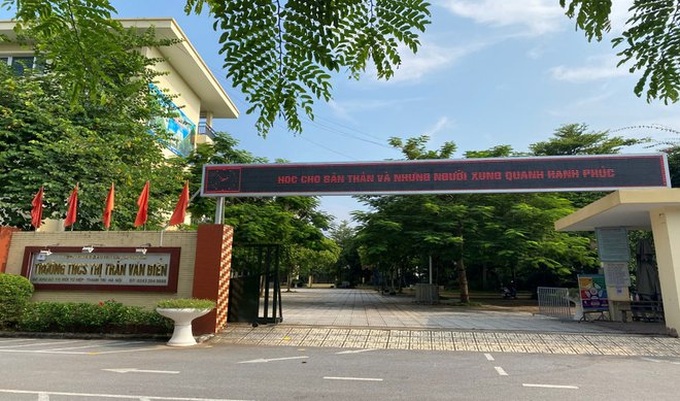 trường Trường THCS Văn Điển (Thanh Trì, Hà Nội) trừ điểm thi đua của một số giáo viên là F0.