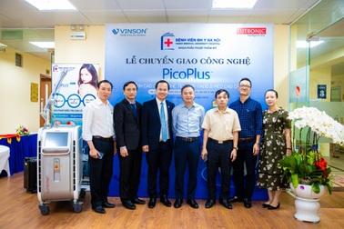 Công nghệ laser PicoPlus – mang lại nét đẹp tuổi thanh xuân đã được chuyển giao đến khoa Phẫu Thuật Tạo Hình Thẩm Mỹ - Bệnh Viện Đại Học Y Hà Nội