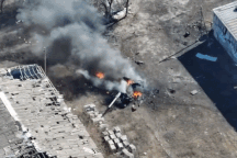 Pháo tự hành mạnh nhất của Nga phát nổ do bị tập kích tại Donetsk