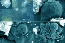 "Vật thể lạ" hình cầu, hình lăng trụ lộ ra trong thiên thạch rơi xuống Nga