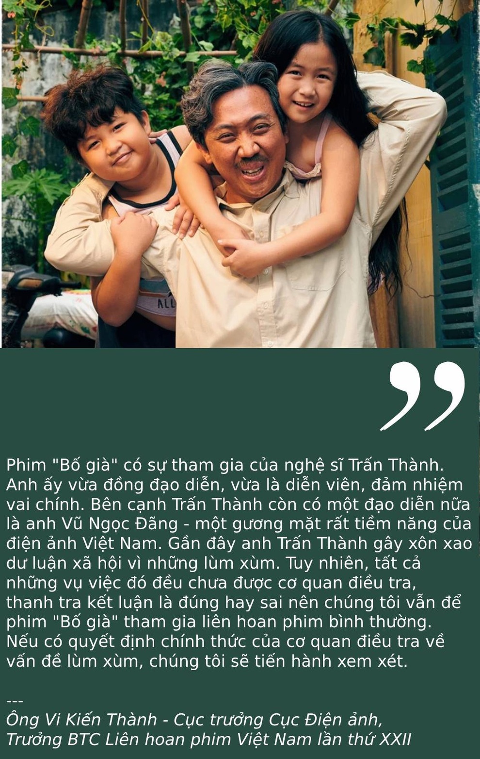 Phim của Trấn Thành, vị trí giám khảo của Đàm Vĩnh Hưng giữa những ồn ào - 2