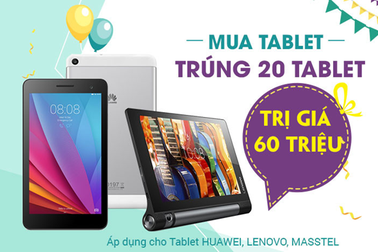 Viễn thông A khuyến mãi bất tận khi mua Tablet