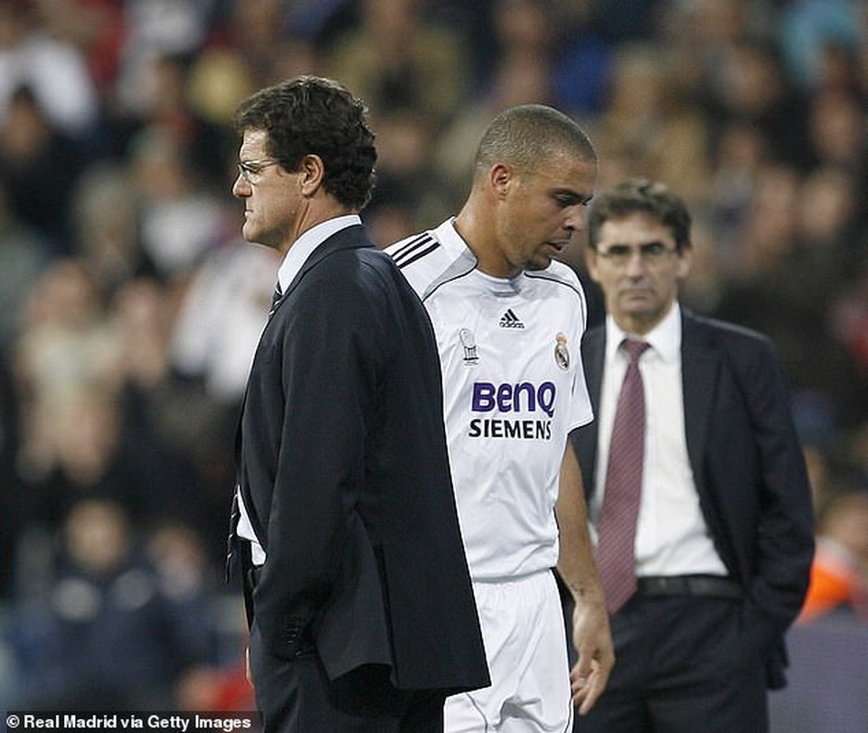 Capello tiết lộ lý do bán Ronaldo chỉ sau 6 tháng tiếp quản Real Madrid - 1 Capello tiết lộ lý do bán Ronaldo chỉ sau 6 tháng tiếp quản Real Madrid - 1