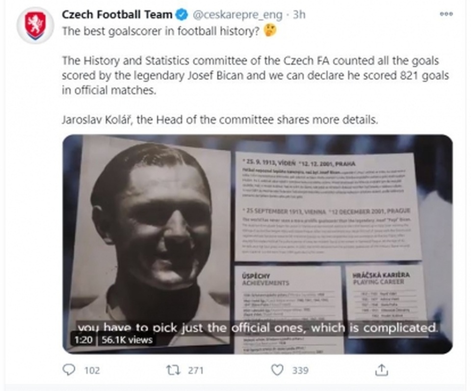 Kỷ lục của C.Ronaldo tiếp tục không được công nhận - 2 Kỷ lục của C.Ronaldo tiếp tục không được công nhận - 2