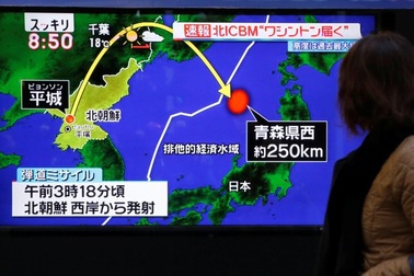 Nga đổ lỗi cho Mỹ sau vụ phóng tên lửa mới nhất của Triều Tiên