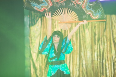 Mãn nhãn xiếc trên băng của nghệ sĩ Ukraine trong đêm Noel