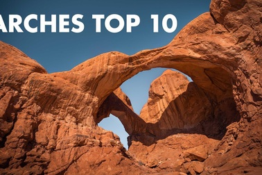 Các vòm đá ở công viên Arches