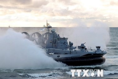 1000 hải quân Nga diễn tập chiến thuật chung bắn đạn thật