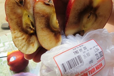 BigC bán táo thối: Do nhạy cảm với nhiệt độ