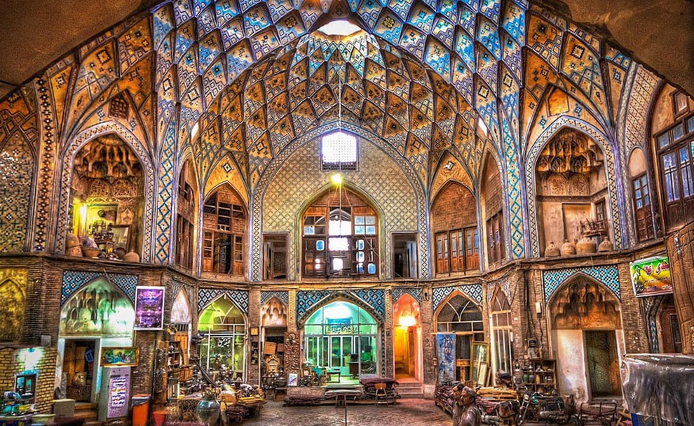 Cảnh đẹp ngỡ ngàng trong chợ cổ ở Iran - 1 Cảnh đẹp ngỡ ngàng trong chợ cổ ở Iran - 1