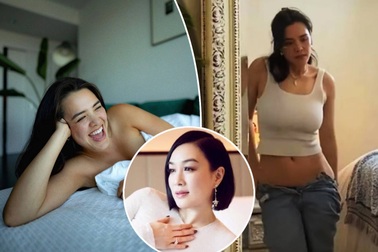 Con gái Chung Lệ Đề bị chỉ trích vì thay đồ ngay trong livestream