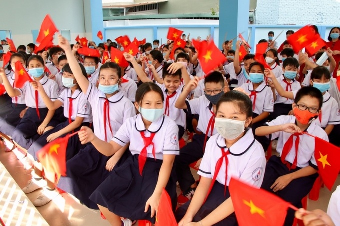 Hãy để lễ khai giảng thực sự là kỷ niệm ý nghĩa đối với các em học sinh. Ảnh minh họa