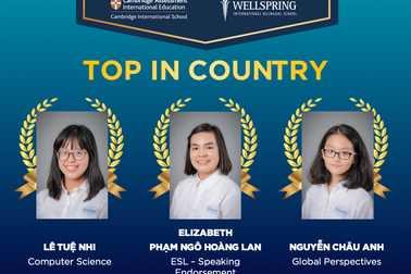 Ngưỡng mộ bảng thành tích của 3 học sinh đoạt giải cao nhất quốc gia kỳ thi IGCSE