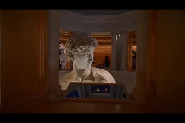 Tượng David khỏa thân ở Dubai Expo "giấu nhẹm"... phần tế nhị