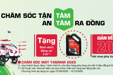 Chiến dịch Chăm sóc máy Yanmar 2020: Đồng loạt, Thiết thực, Hiệu quả