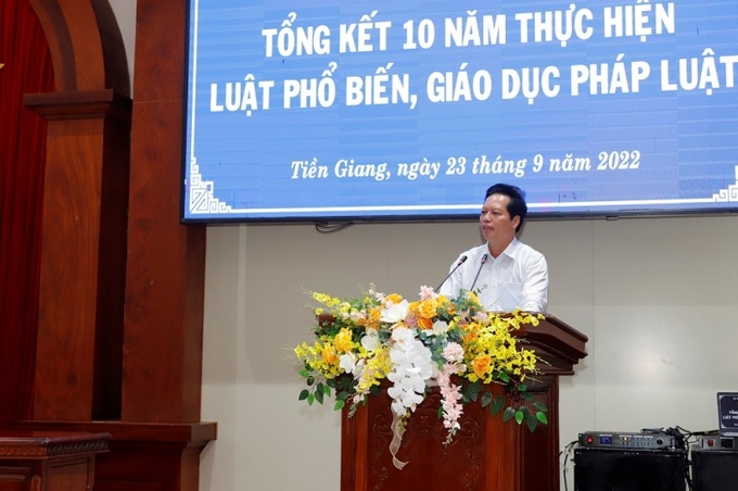 Ông Nguyễn Thành Diệu - Phó Chủ tịch UBND tỉnh phát biểu chỉ đạo tại Hội nghị.