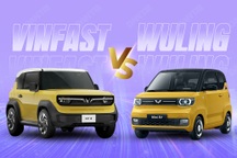 Xe điện cỡ nhỏ tầm 300 triệu đồng, chọn VinFast VF 3 hay Wuling Mini EV?