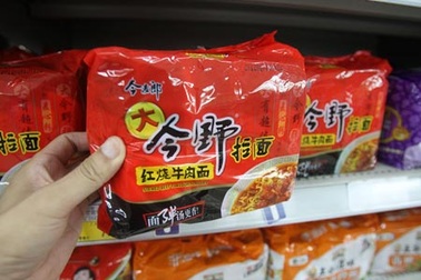 Trung Quốc phát hiện lượng axit quá mức trong mì ăn liền