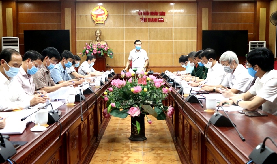 Thanh Hóa nâng cấp độ phòng, chống dịch Covid-19 lên mức nguy cơ cao - 1 Thanh Hóa nâng cấp độ phòng, chống dịch Covid-19 lên mức nguy cơ cao - 1