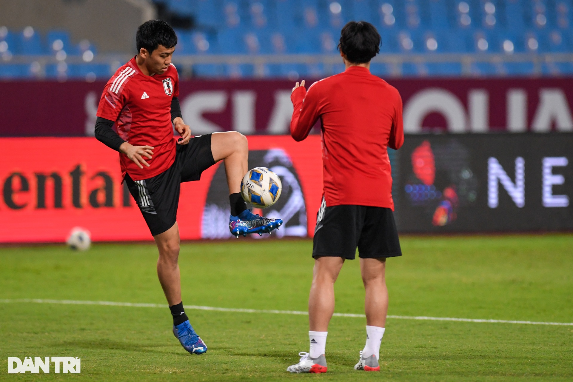 Minamino cùng dàn sao châu Âu của Nhật Bản tập luyện trên sân Mỹ Đình - 11 Minamino cùng dàn sao châu Âu của Nhật Bản tập luyện trên sân Mỹ Đình - 11