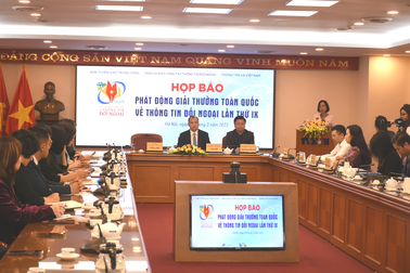 Phát động Giải thưởng toàn quốc về thông tin đối ngoại lần thứ IX