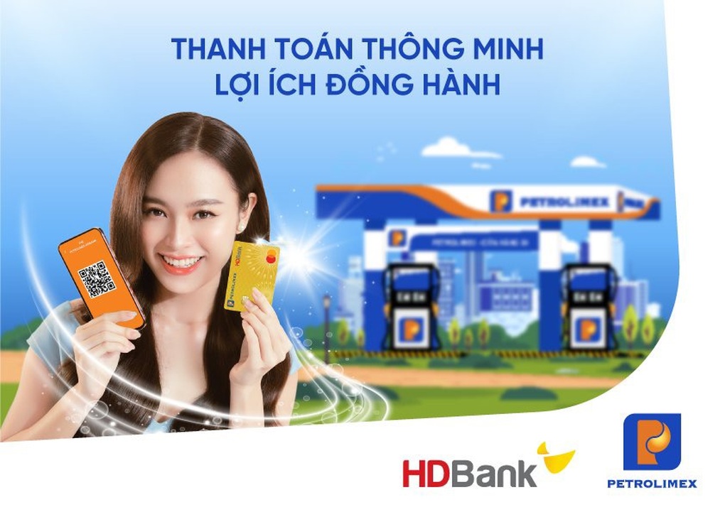 Đổ xăng tiết kiệm với thẻ HDBank - Petrolimex 4 trong 1 - 1