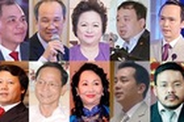 10 doanh nhân ảnh hưởng lớn bất động sản Việt năm qua