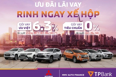 Sở hữu xế hộp cực dễ với lãi suất 0%/năm cùng TPBank