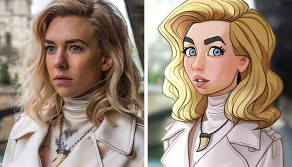 Ngắm phiên bản hoạt hình của các “sao” đình đám - 6 Ngắm phiên bản hoạt hình của các “sao” đình đám - 6