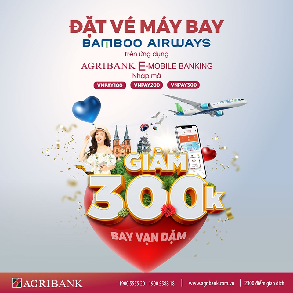 Nhiều ưu đãi từ Agribank từ “Ngày không dùng tiền mặt” - 4 Nhiều ưu đãi từ Agribank từ “Ngày không dùng tiền mặt” - 4
