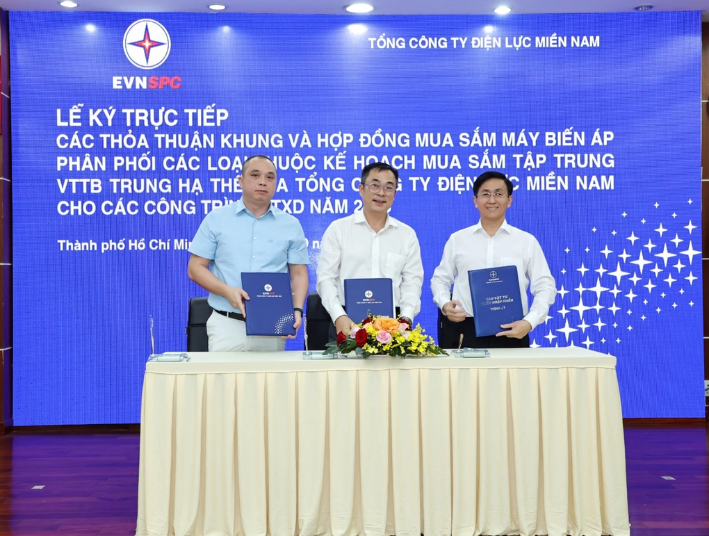 EVNSPC ký kết mua sắm máy biến áp phân phối cho các công trình năm 2023 - 4
