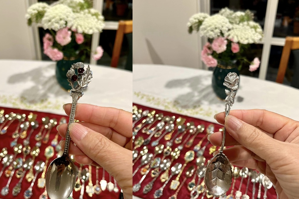 Người phụ nữ Việt đi qua 55 quốc gia, sưu tập hàng nghìn thìa bạc độc lạ - 5 Người phụ nữ Việt đi qua 55 quốc gia, sưu tập hàng nghìn thìa bạc độc lạ - 5
