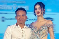 Bố ruột Hoa hậu Ý Nhi hiếm hoi xuất hiện, âm thầm ủng hộ con gái