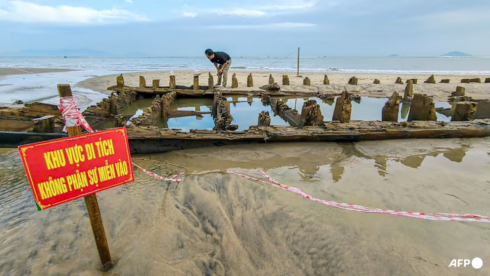 Hoi An denizinde ortaya çıkan asırlık gemi enkazı hakkında uluslararası medya ne diyor? - 1 Truyền thông quốc tế nói gì về xác tàu cổ hàng thế kỷ nổi lên ở biển Hội An - 1