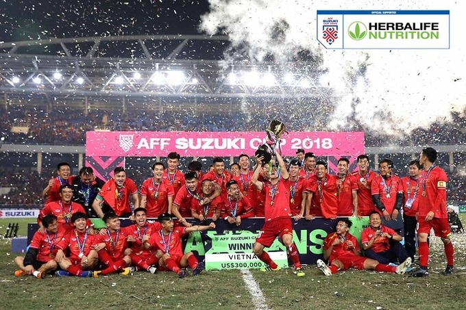 Herbalife Việt Nam trở thành nhà tài trợ đồng hành của AFF Suzuki Cup 2020 - Ảnh 1.