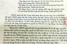 Công dân khiếu nại quyết định dừng cấp "sổ đỏ" nhà 119 Bà Triệu của quận Hai Bà Trưng