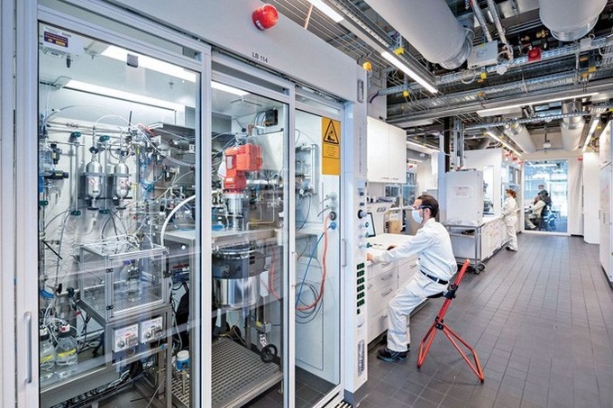 Một phòng nghiên cứu và phát triển của hãng Merck tại TP Darmstadt - Đức. Ảnh: Merck KGaA