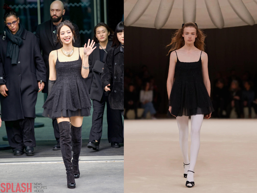 Jennie diện thiết kế đắt giá, Gigi Hadid yêu kiều sải bước tại show Chanel - 3 Jennie diện thiết kế đắt giá, Gigi Hadid yêu kiều sải bước tại show Chanel - 3