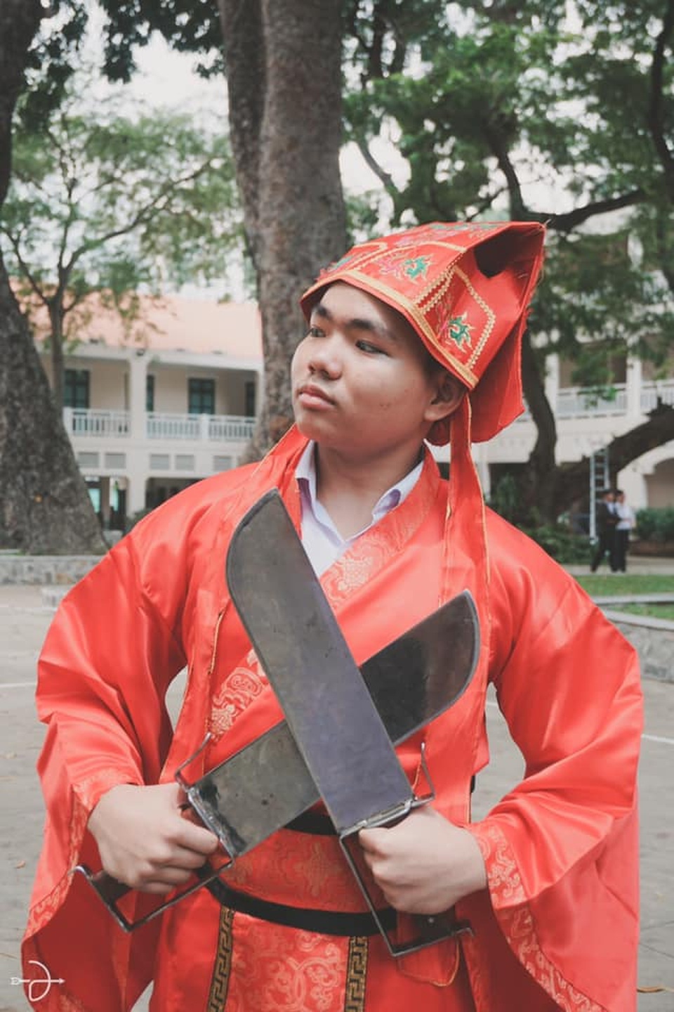 Học trò tái hiện các nhân vật lịch sử qua hình thức cosplay - 2 Học trò tái hiện các nhân vật lịch sử qua hình thức cosplay - 2