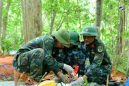 5 hài cốt chôn kèm lọ thủy tinh nghi chứa thông tin về liệt sĩ
