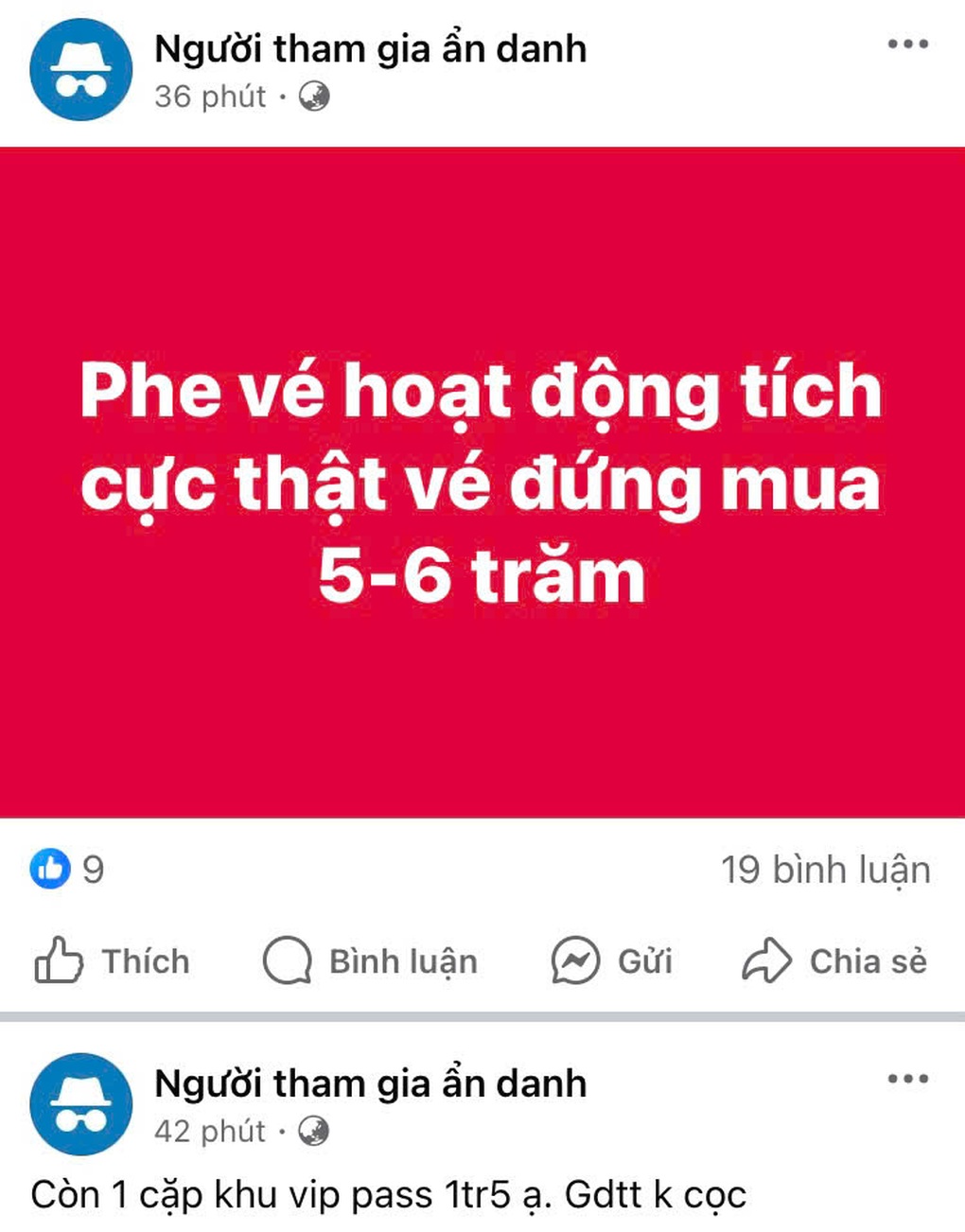 Vé concert Tự hào là người Việt Nam được rao bán, Ban tổ chức nói gì? - 1 Vé concert Tự hào là người Việt Nam được rao bán, Ban tổ chức nói gì? - 1