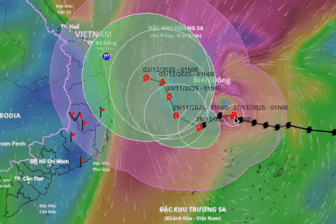 Bão Koto đạt cực đại cấp 12, ven biển Đà Nẵng - Lâm Đồng có mưa
