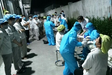Hơn 5.000 công nhân được lấy mẫu xét nghiệm Covid-19