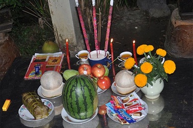 Mâm cỗ cúng Giao thừa và những điều cần biết
